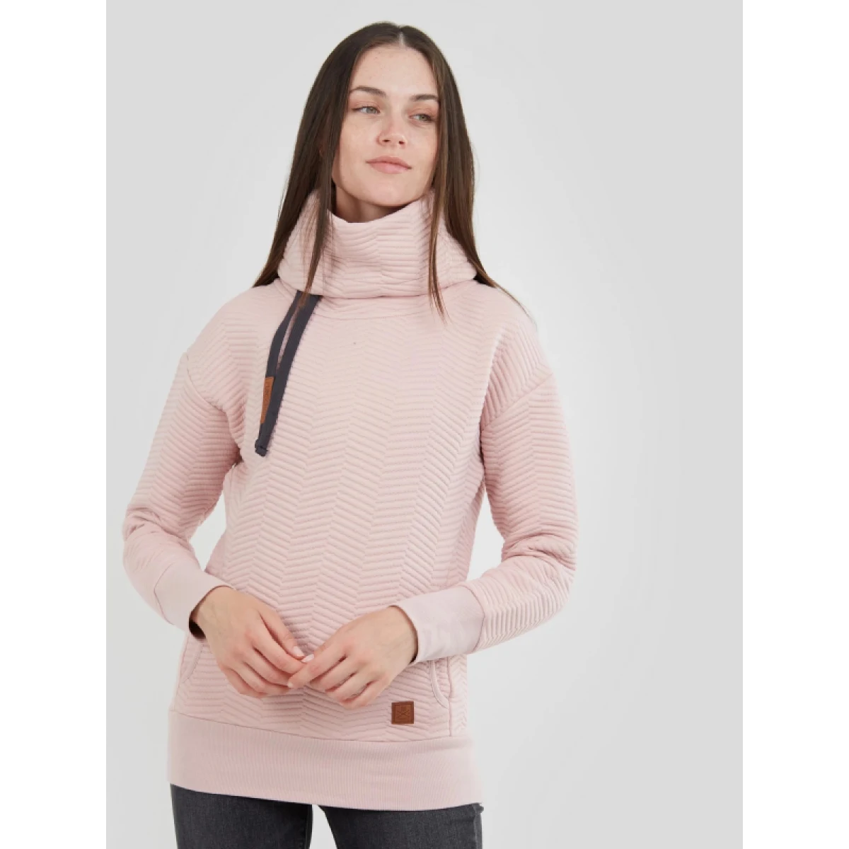 Dámska mikina FUNDANGO Aliz Pullover-320-rose · záber 2