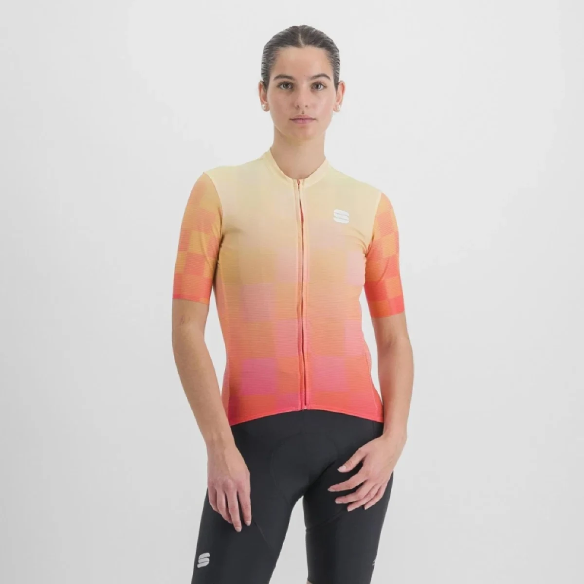 Dámsky cyklistický dres s krátkym rukávom SPORTFUL Rocket w jersey, pompelmo pale lime · záber 2
