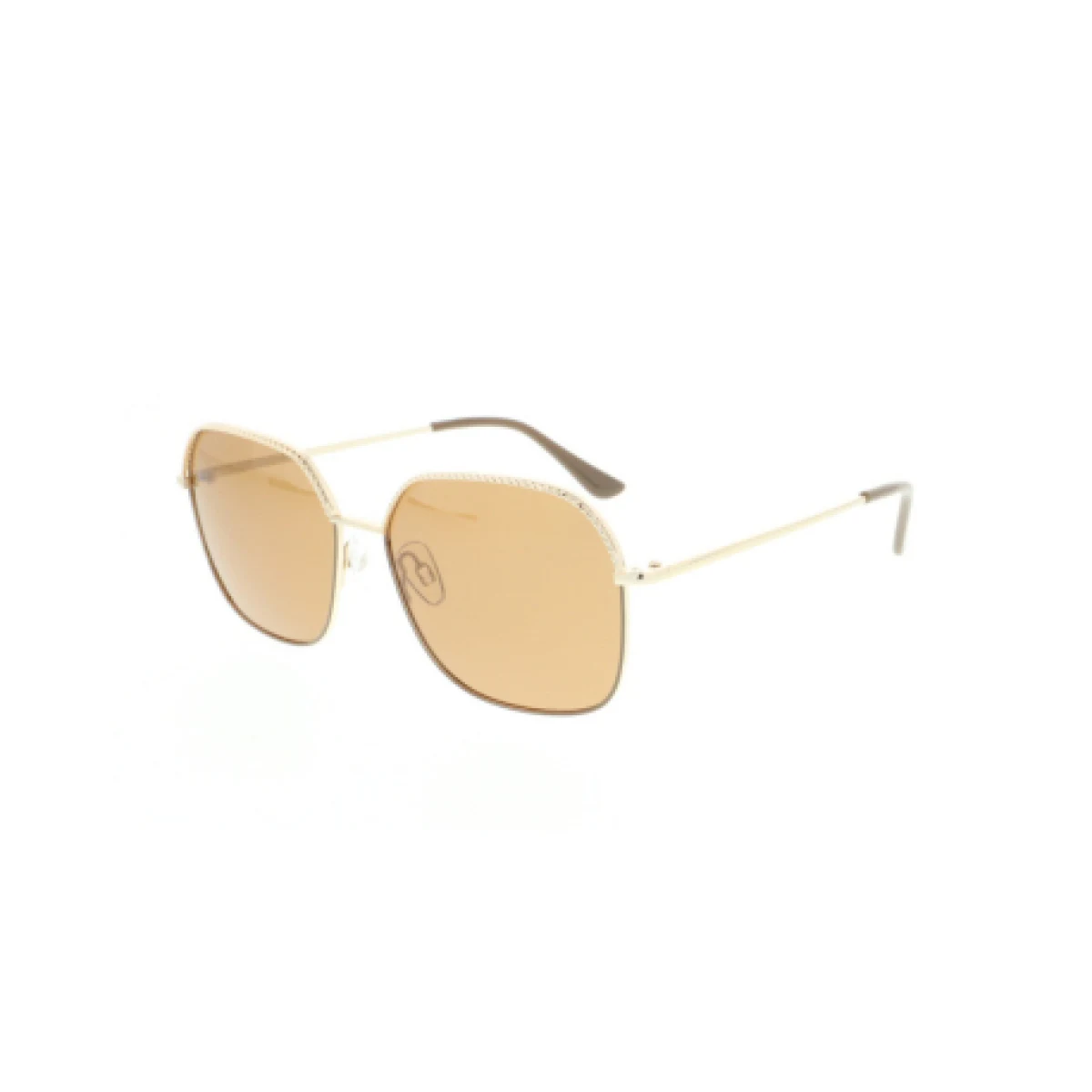Polarizačné slnečné okuliare H.I.S. POLARIZED HPS04125-3, gold-beige, brown POL, 57-15-142 · záber 1