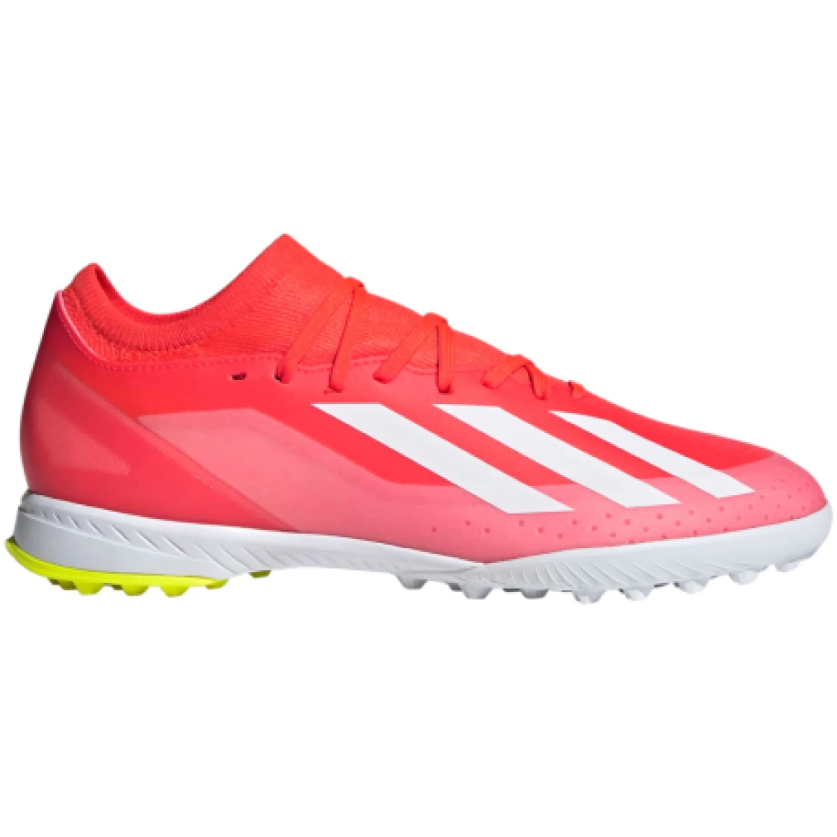 Pánske futbalové kopačky turfy ADIDAS X Crazyfast League M TF solar red cloud white solar yellow · záber 1