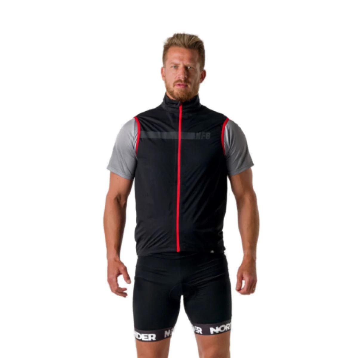 Pánska cyklistická vesta NORTHFINDER JAYCOB · záber 1