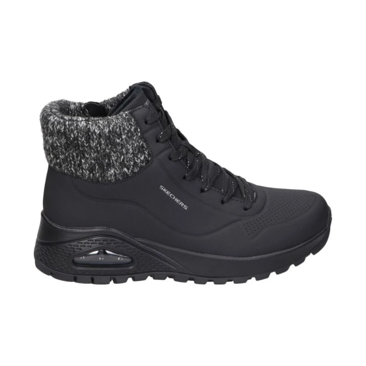 Dámske členkové zimné topánky SKECHERS Uno Rugged Darling Daze black black · záber 2