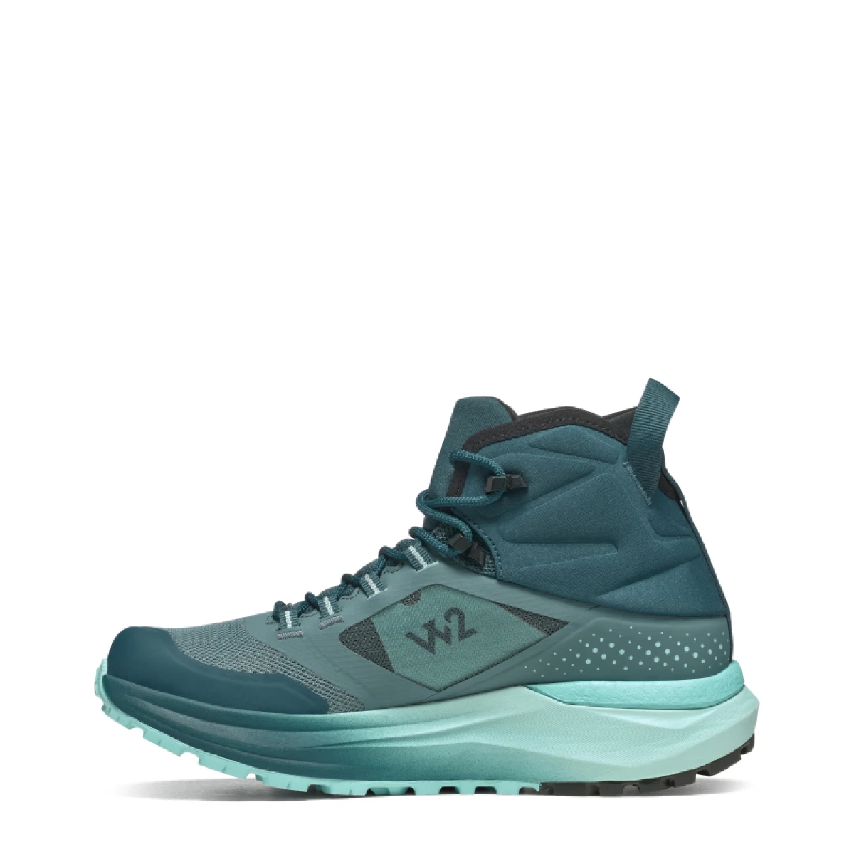 Dámska členková turistická obuv TECNICA Agate S MID GTX, dark blue light blue · záber 3