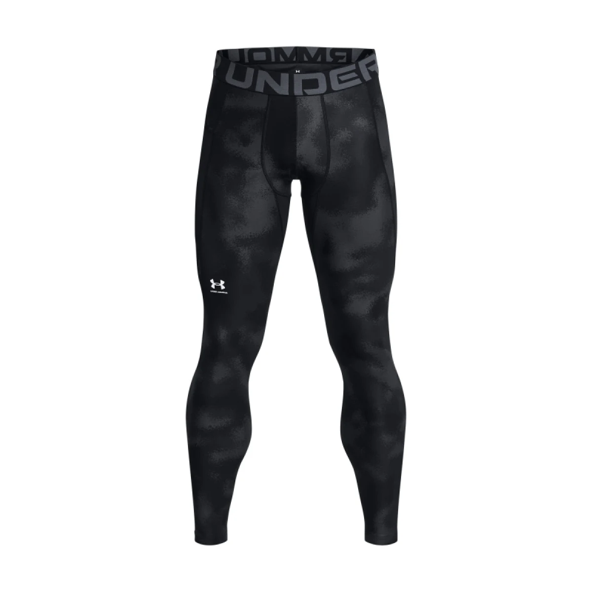 Pánske kompresné legíny UNDER ARMOUR UA HG Armour Printed Lgs-BLK · záber 4