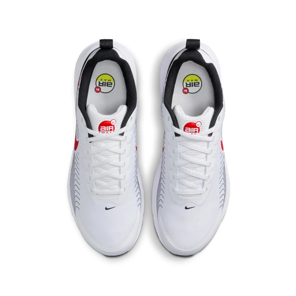 Pánska rekreačná obuv NIKE Air Max Nuaxis M white university red black · záber 4