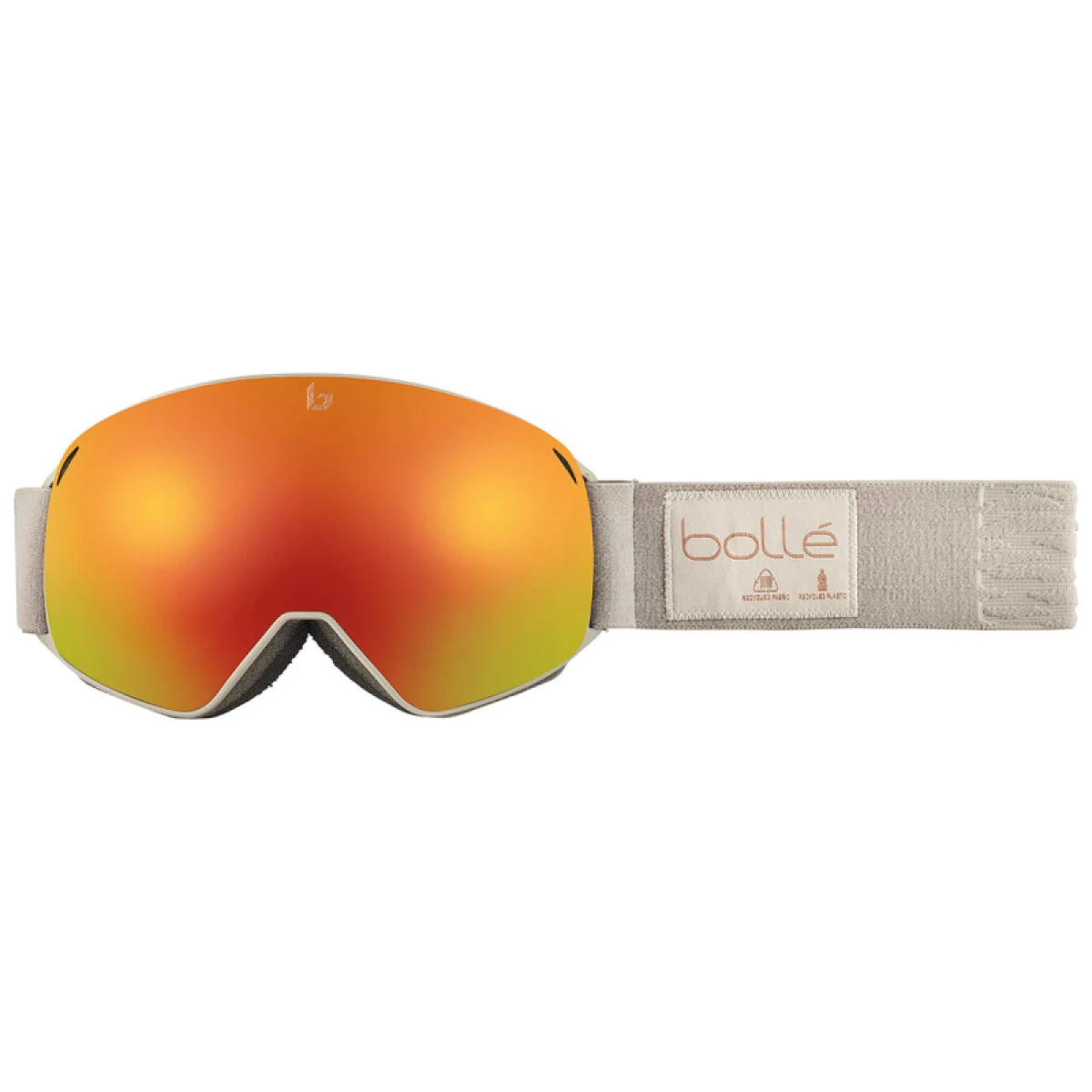 Dámske lyžiarske okuliare BOLLE Eco Torus M-Small-Medium-Oatmeal Matte-Sunrise cat.2 · záber 3