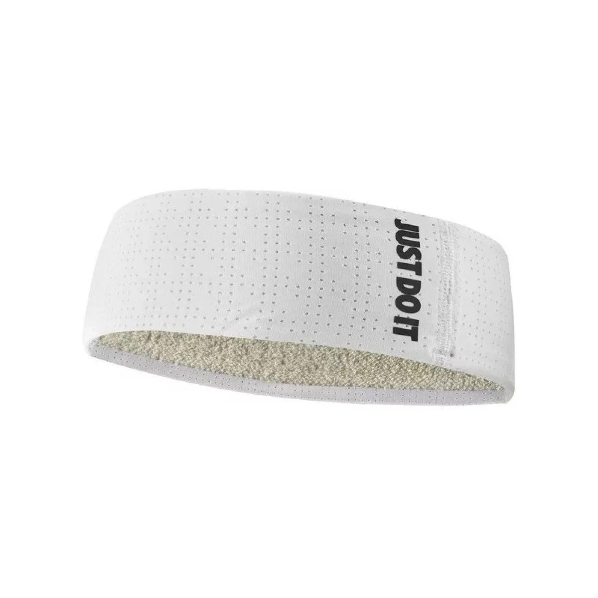 Čelenka NIKE Fury Headband Terry white black · záber 2