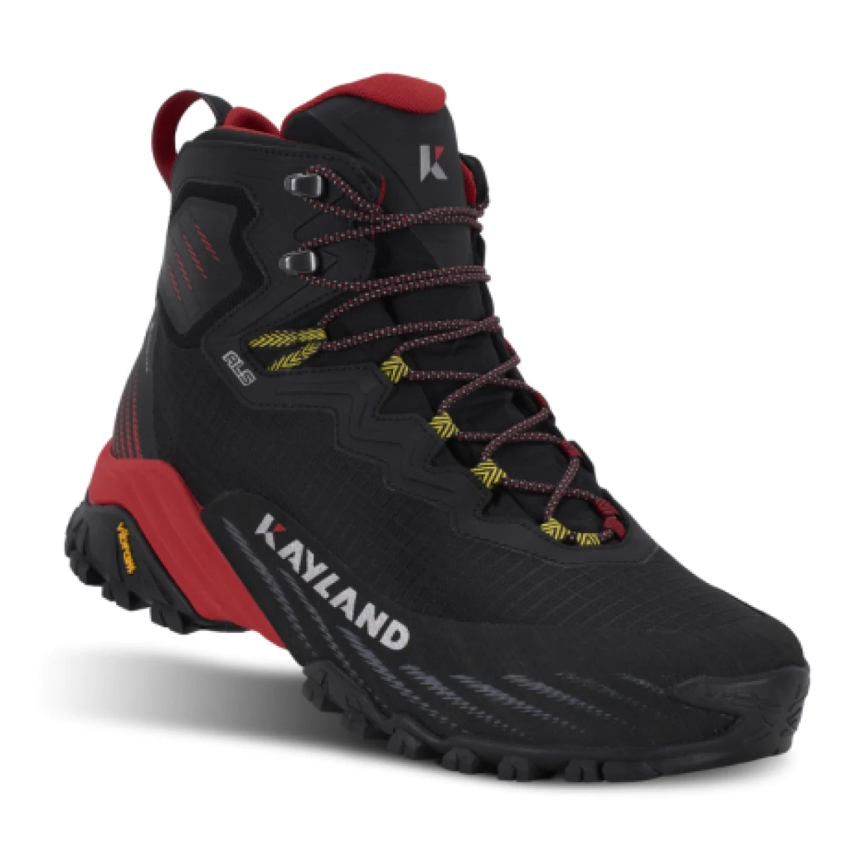 Pánska členková turistická obuv KAYLAND Duke Evo Mid Gtx, Black Red · záber 1