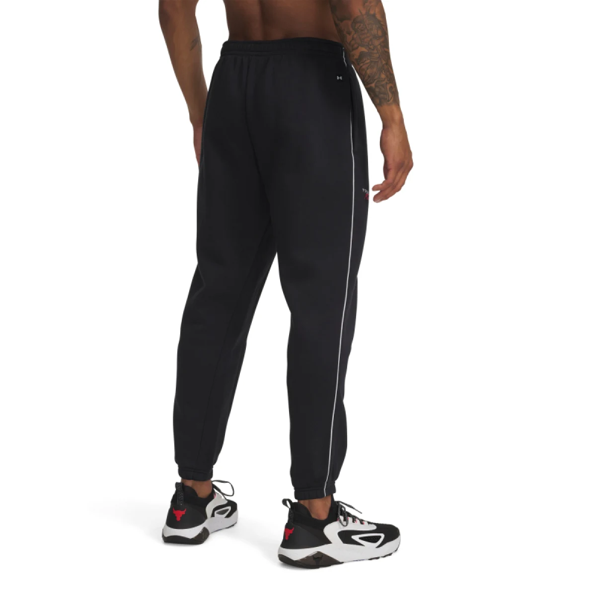 Pánske tepláky UNDER ARMOUR PROJECT ROCK Icon Flc Jogger-BLK · záber 2