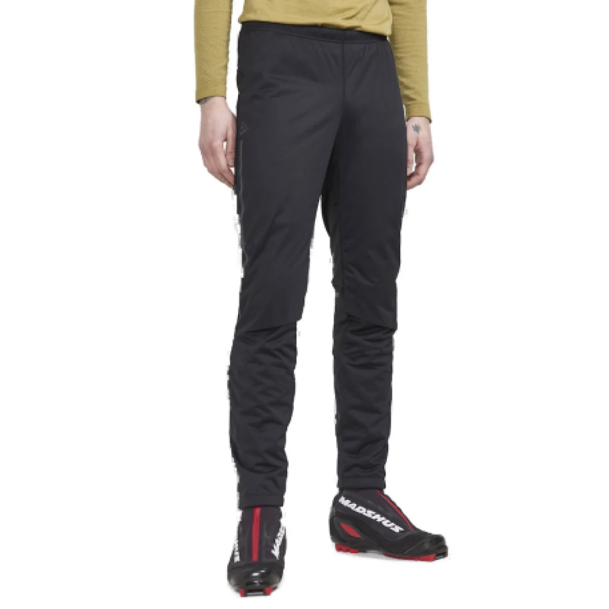 Pánske zateplené bežecké legíny CRAFT STORM BALANCE TIGHTS M-999000-Black · záber 1