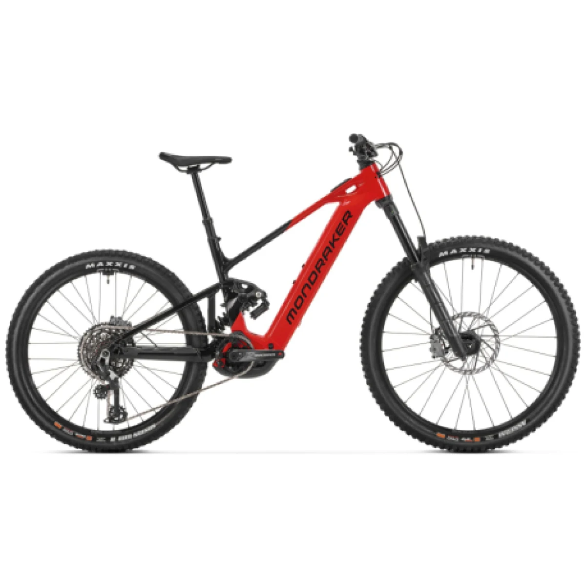 Horský elektrobicykel MONDRAKER Level R, chili red · záber 1