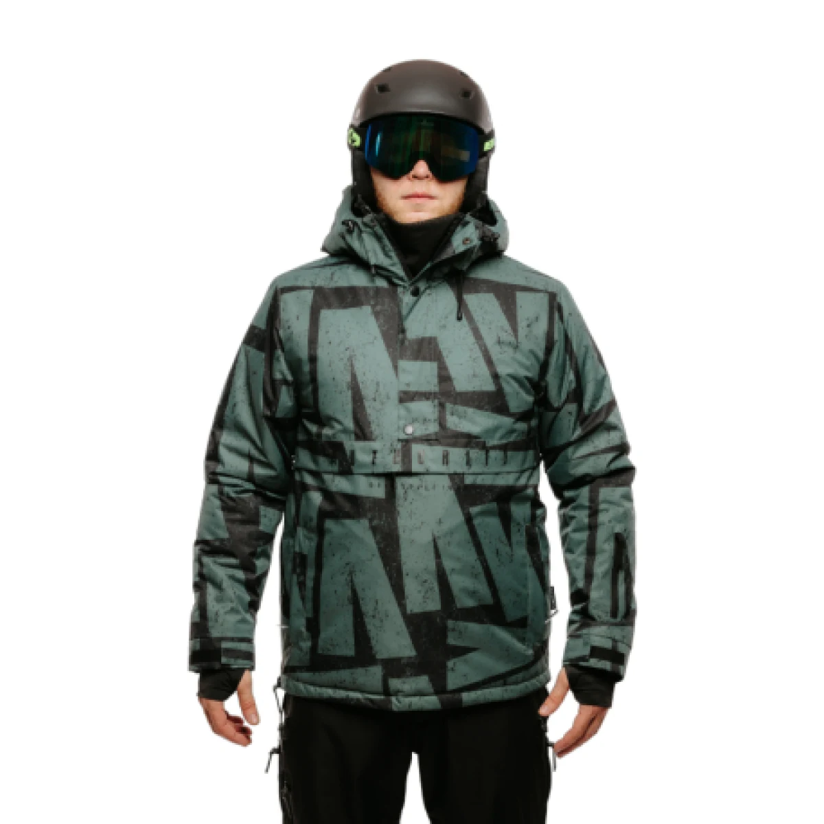Pánska lyžiarska bunda AUTHORITY SJ-DOPE green · záber 1