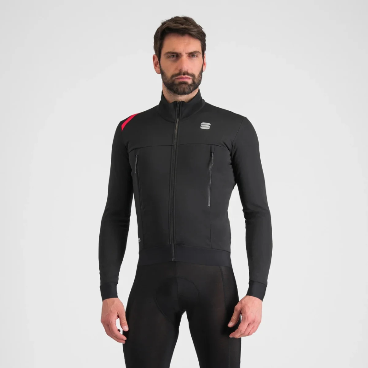 Pánska cyklistická bunda SPORTFUL Fiandre warm jacket, black · záber 2