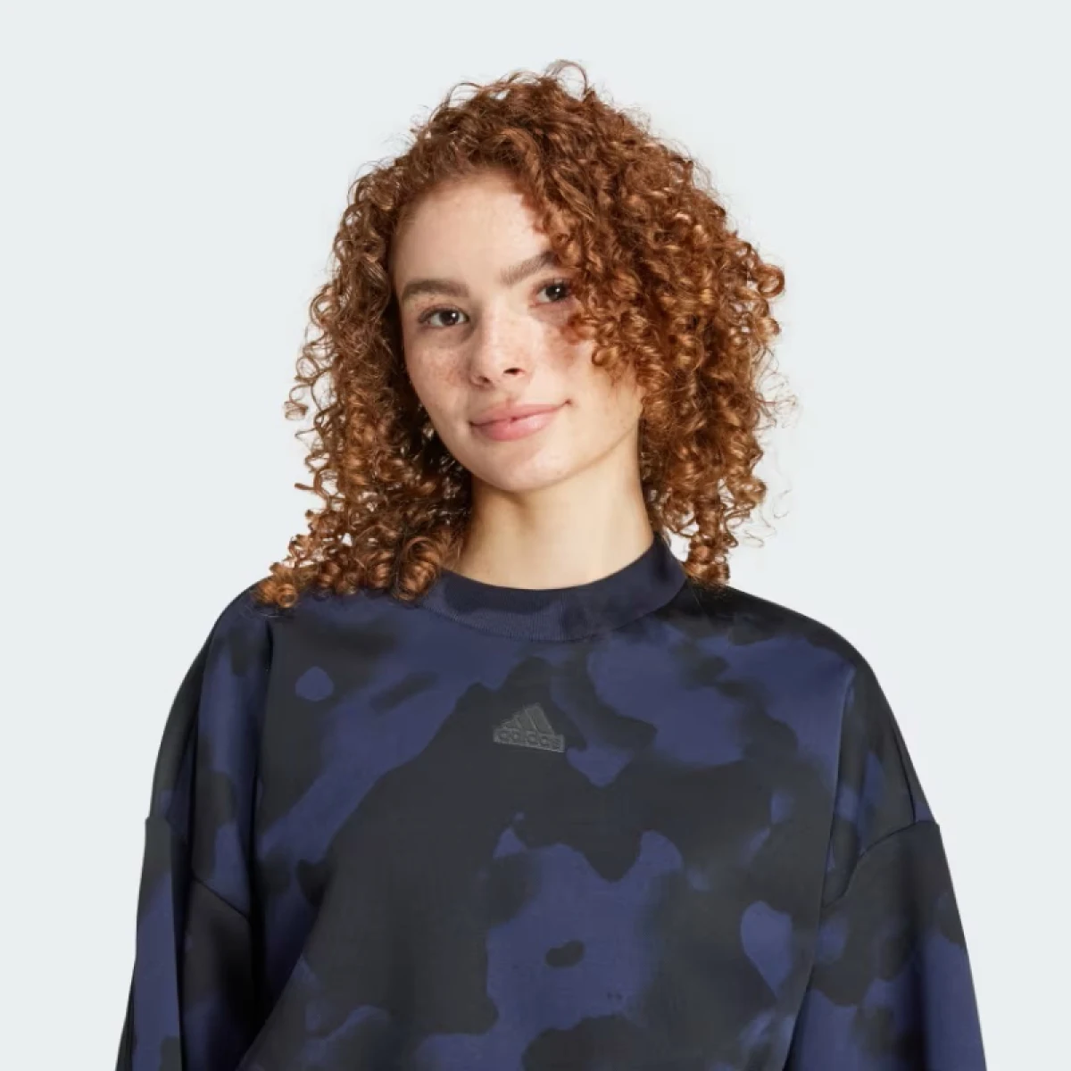 Dámska mikina ADIDAS W FI 3S SWT-IW5297-Black · záber 4
