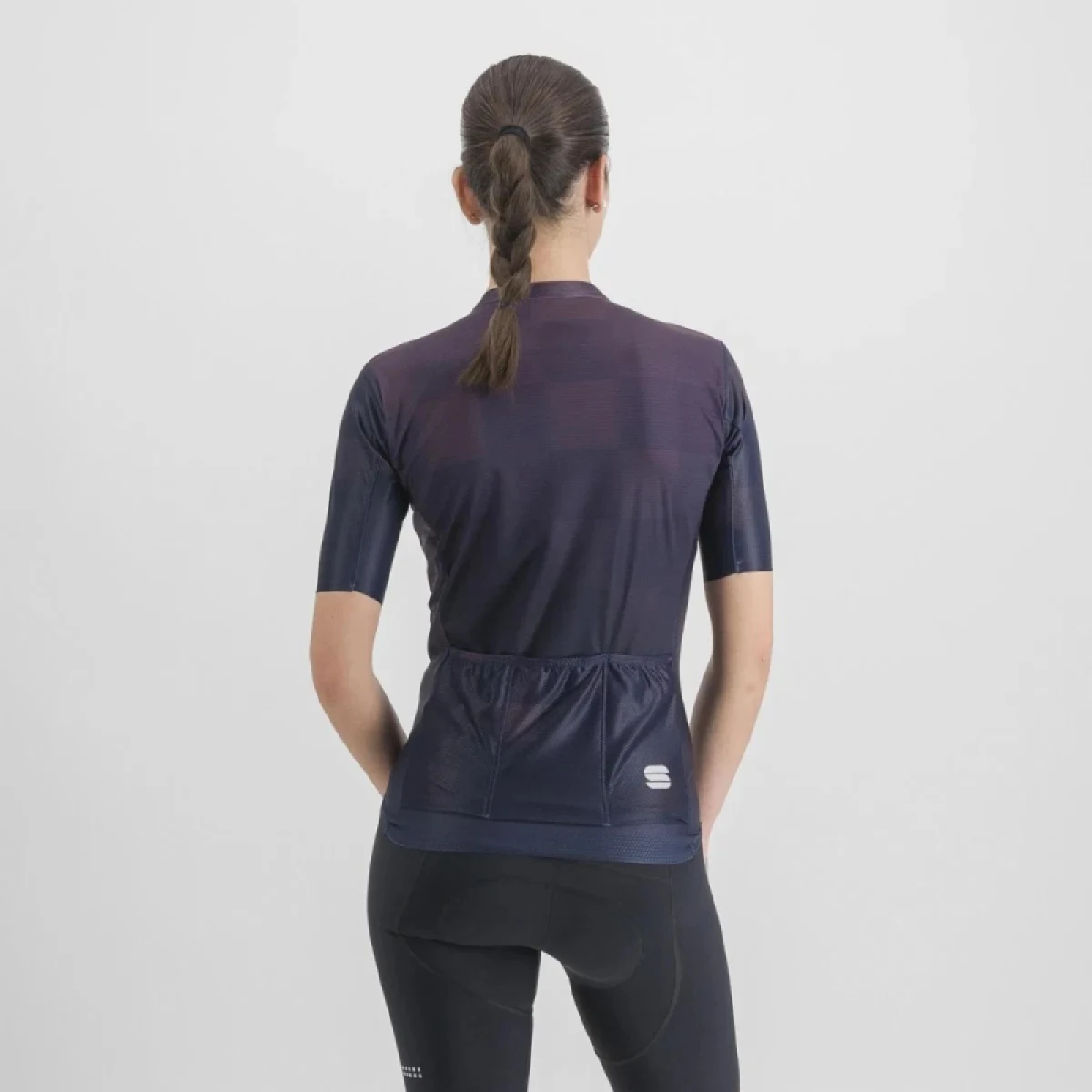 Dámsky cyklistický dres s krátkym rukávom SPORTFUL Rocket w jersey, galaxy blue mulled grape · záber 4