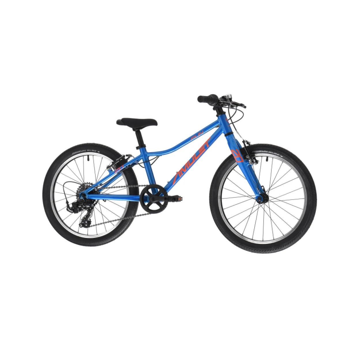 Detský horský bicykel AMULET 20 Fun SH, brilliant blue orange - Veľkosť: 20 | Hmotnosť: 8,3 kg · záber 4