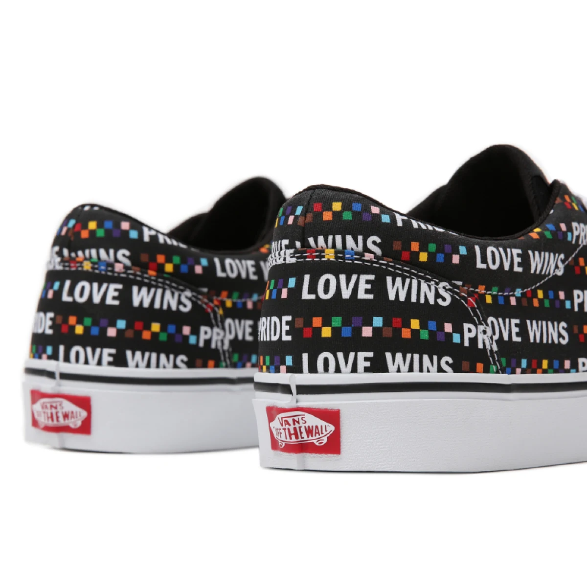 Pánska rekreačná obuv VANS MN Doheny (Pride) black white · záber 5