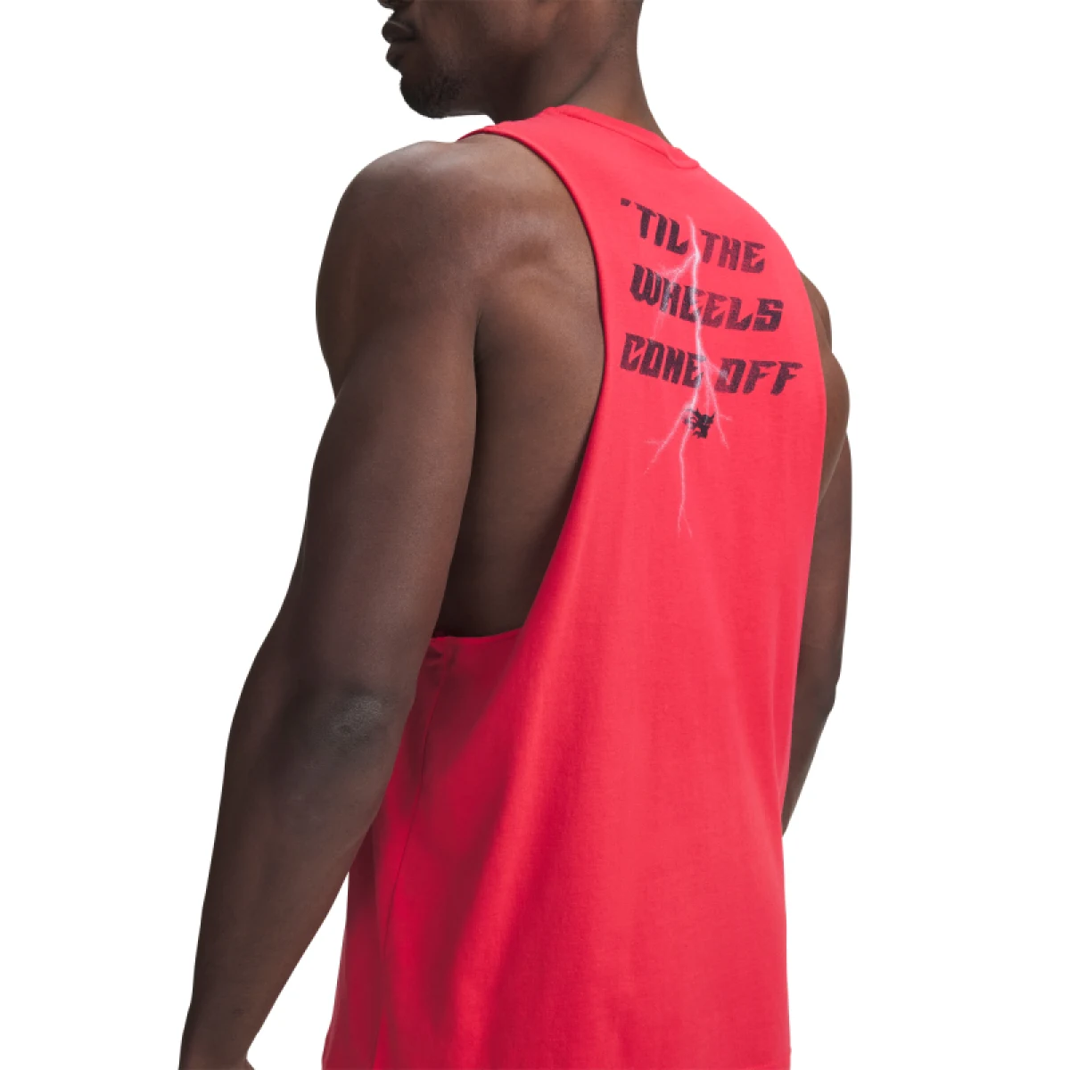Pánske tielko UNDER ARMOUR PROJECT ROCK Tank-RED · záber 3