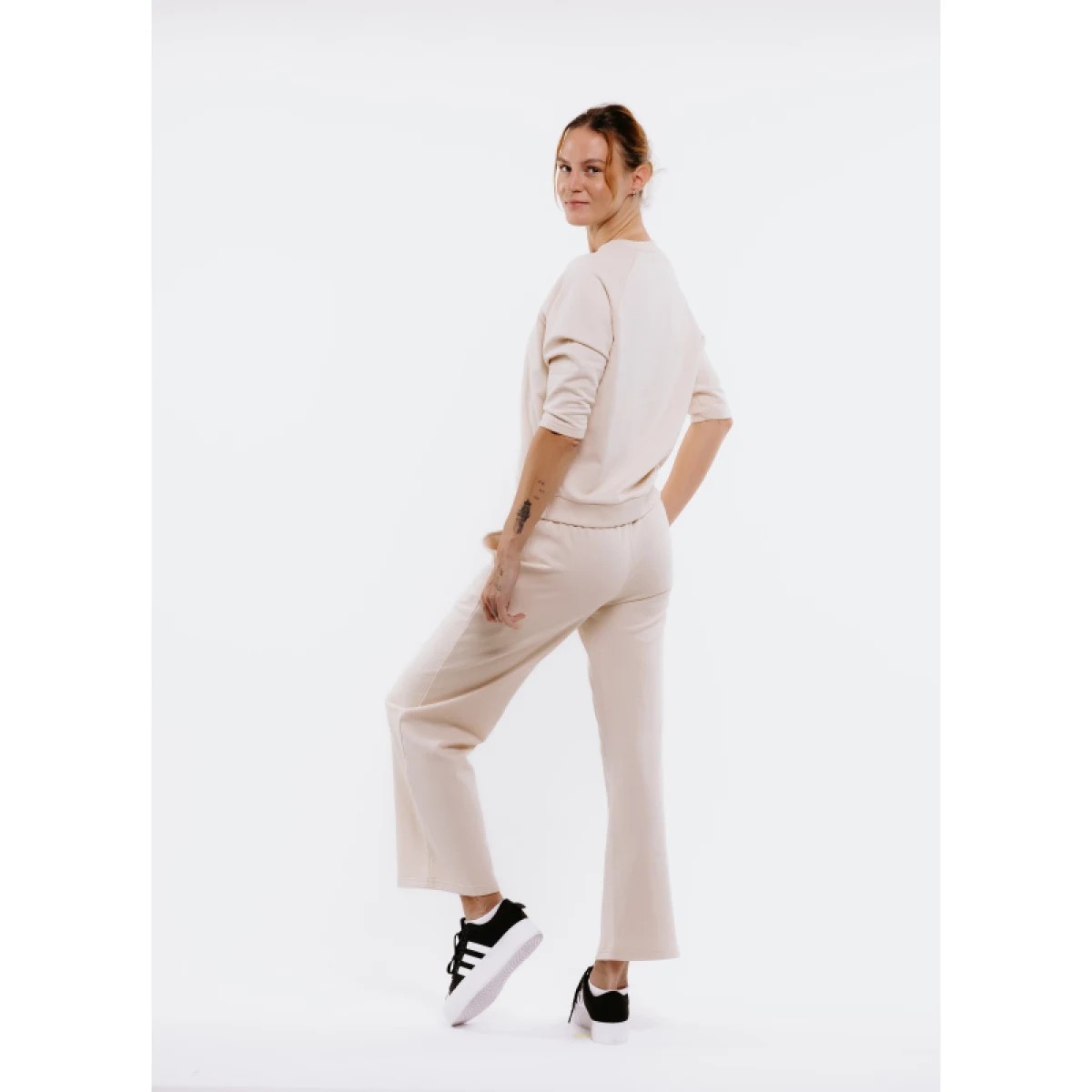 Dámske tepláky AUTHORITY TP-LINA W wide beige · záber 5