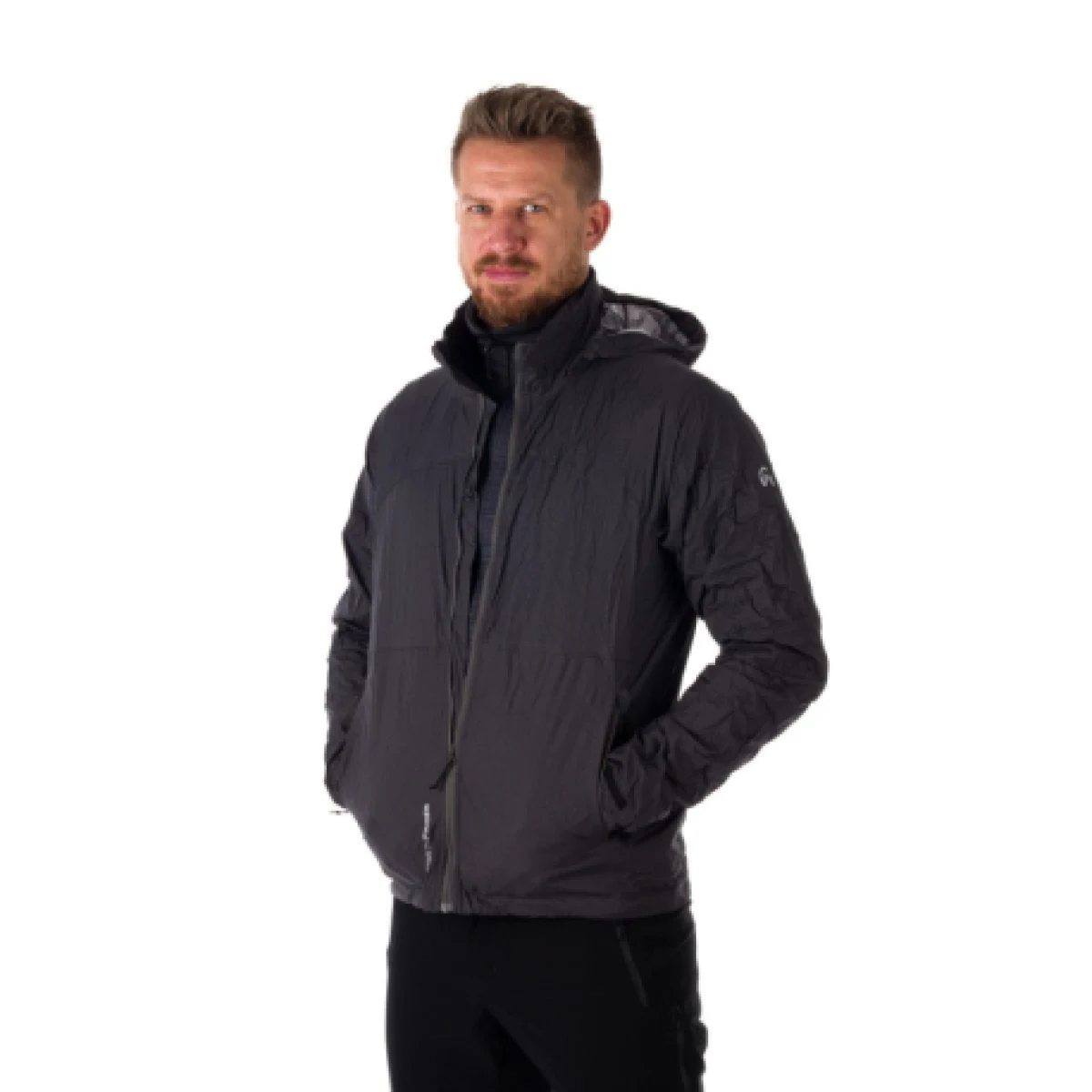 Pánska tréningová bunda NORTHFINDER NORTHKIT-BU-32682OR-grey · záber 1
