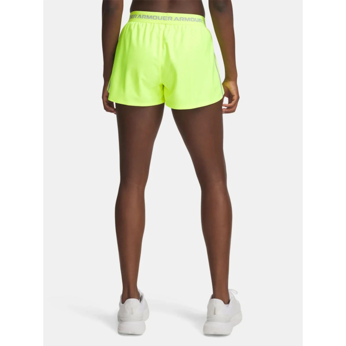 Dámske tréningové kraťasy UNDER ARMOUR Tech Play Up Shorts-YLW · záber 2