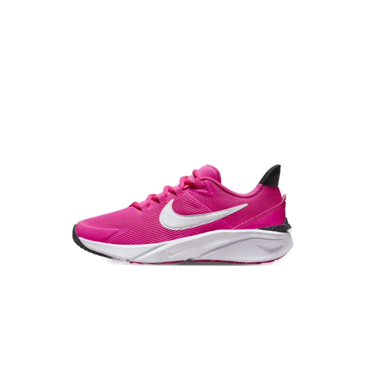 Dievčenská športová obuv (tréningová) NIKE Star Runner 4 Jr fierce pink white black · záber 4