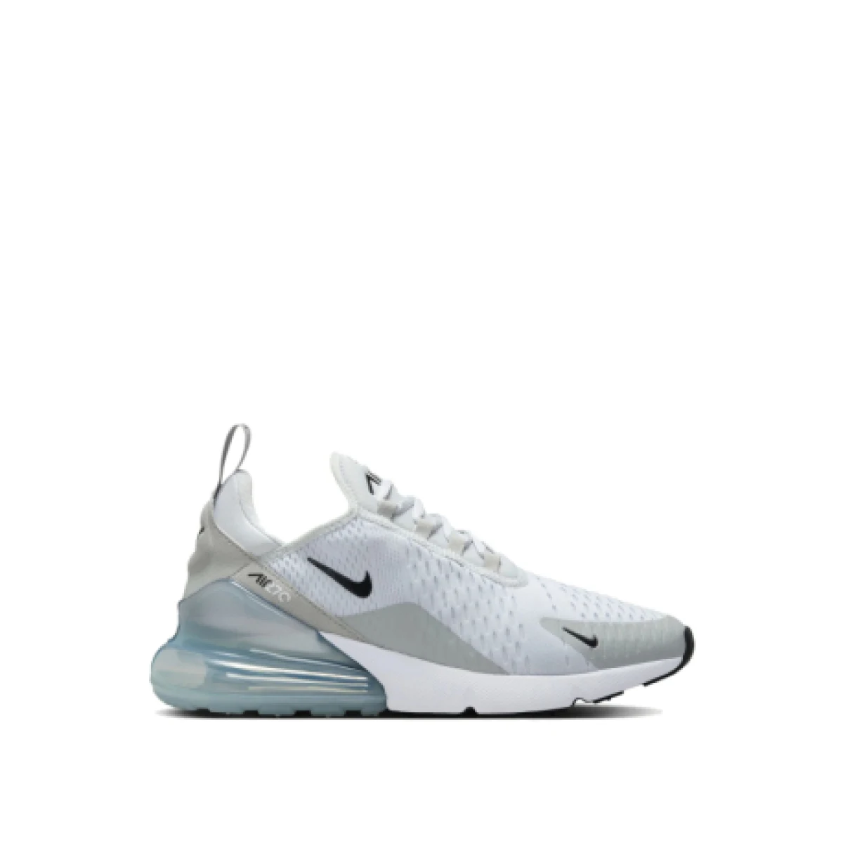 Dámska rekreačná obuv NIKE Air Max 270 W pure platinum black smoke grey · záber 1