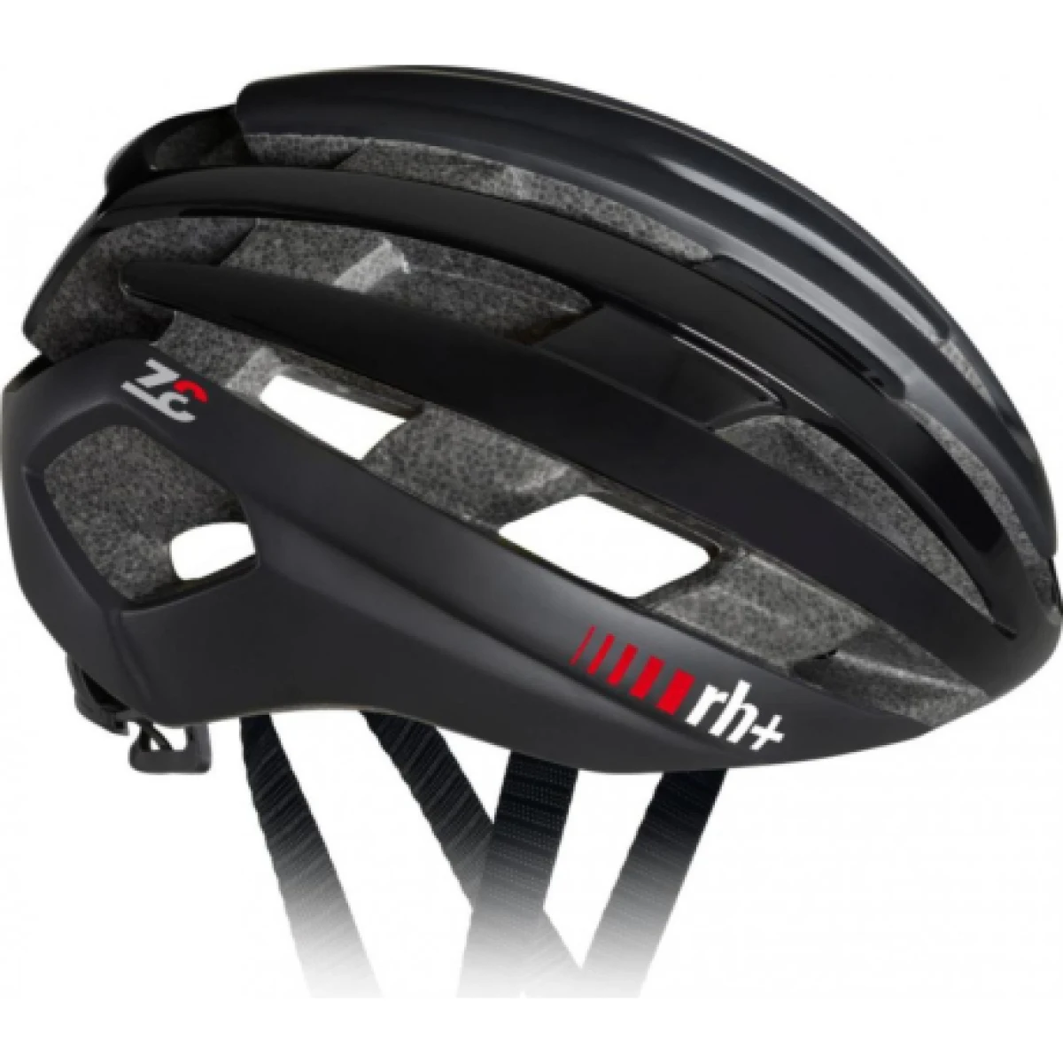 Cyklistická prilba RH+ Z Epsilon, matt black shiny black matt black · záber 1