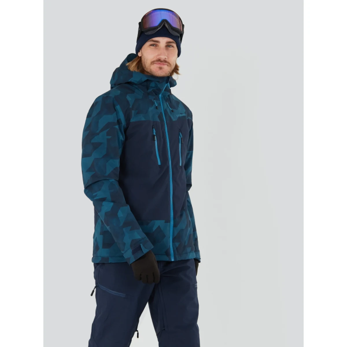 Pánska lyžiarska bunda FUNDANGO Privet Allmountain Jacket-481-dark navy · záber 3