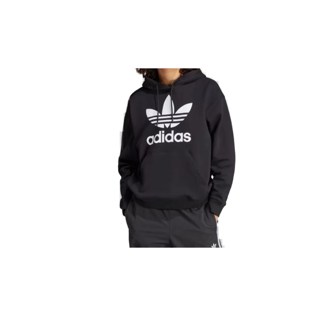 Dámska mikina s kapucňou ADIDAS ORIGINALS TRF HOODIE-IK4058-black · záber 3