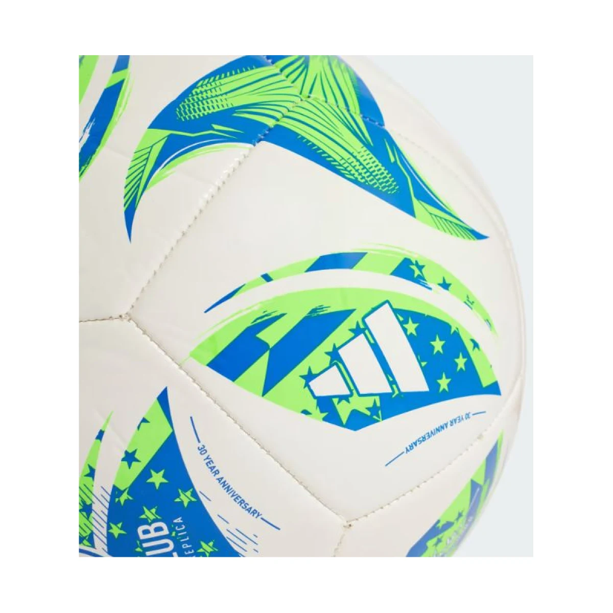 Futbalová lopta ADIDAS MLS CLB WHITE GREEN GLOBLU · záber 2