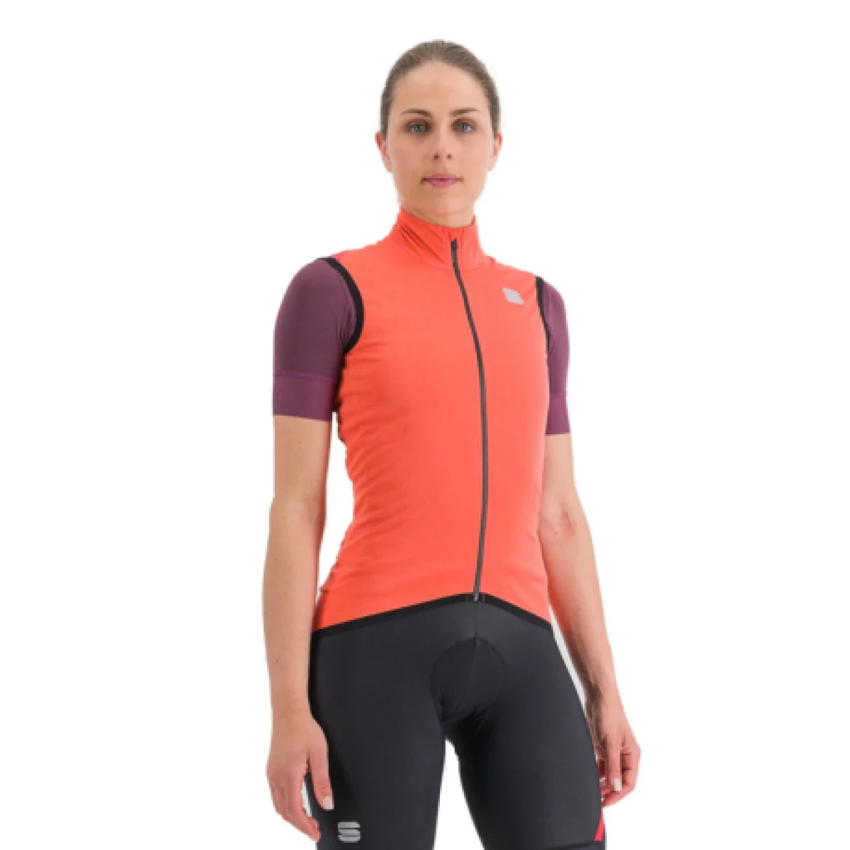 Dámska cyklistická vesta SPORTFUL Fiandre light norain w vest, pompelmo · záber 1