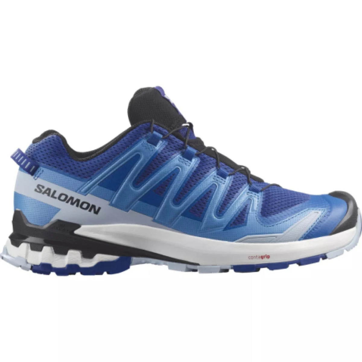Pánska bežecká trailová obuv SALOMON XA Pro 3D V9 surf the web ibiza blue white · záber 1