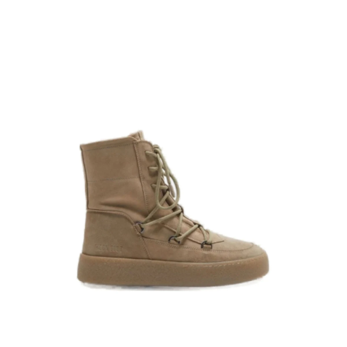 Pánske vysoké zimné topánky MOON BOOT MTRACK LACE SUEDE, 002 sand · záber 1