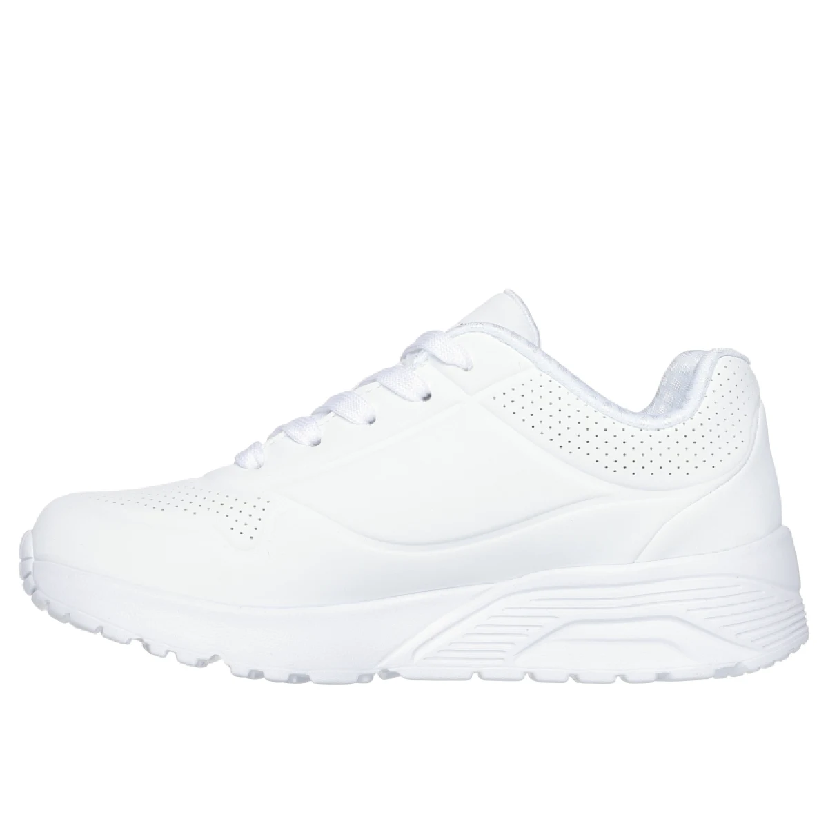 Dievčenská rekreačná obuv SKECHERS Uno Lite Spread The Love K white light purple · záber 3