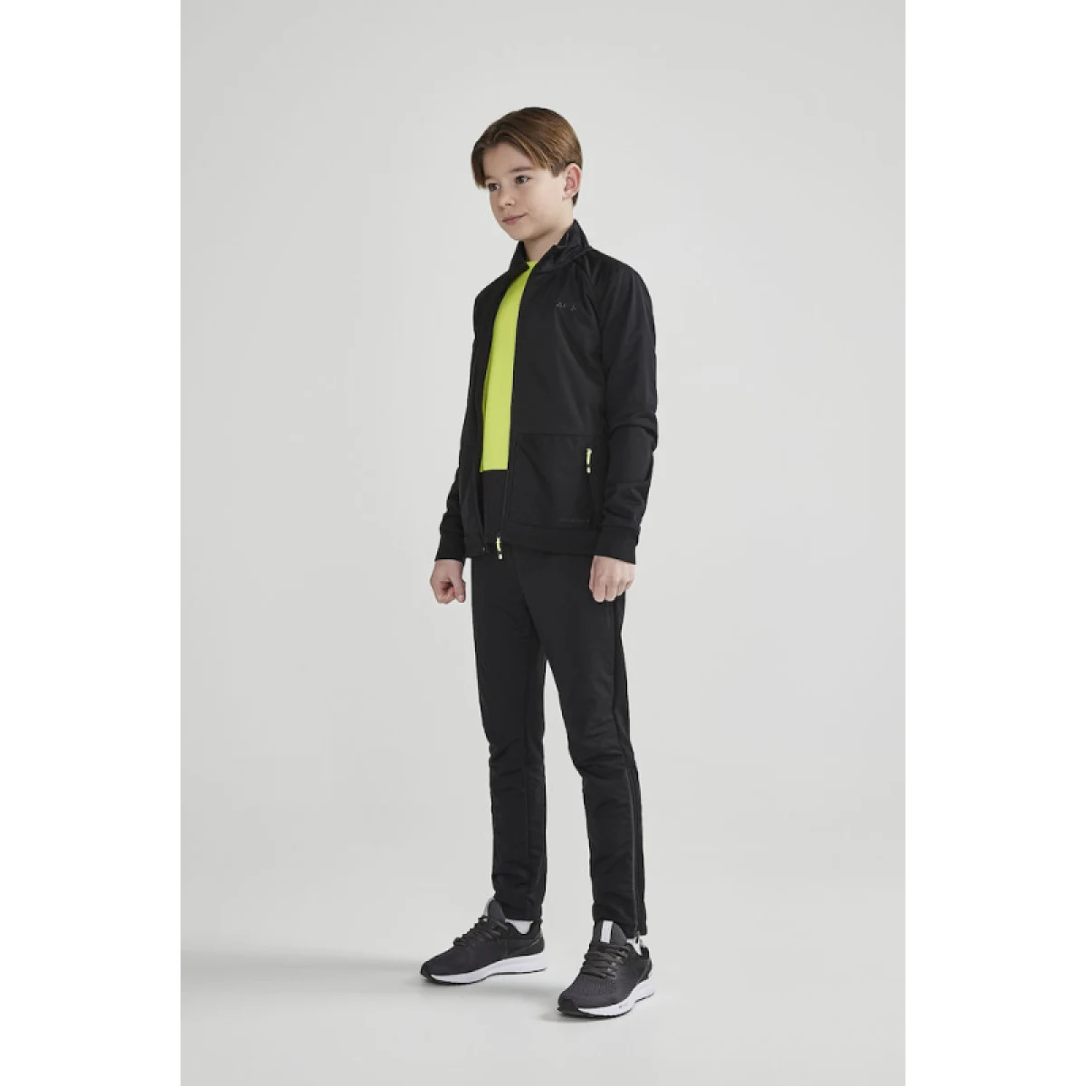 Juniorské nohavice na skialp CRAFT CORE WARM XC PANTS JR-999000-Black · záber 4