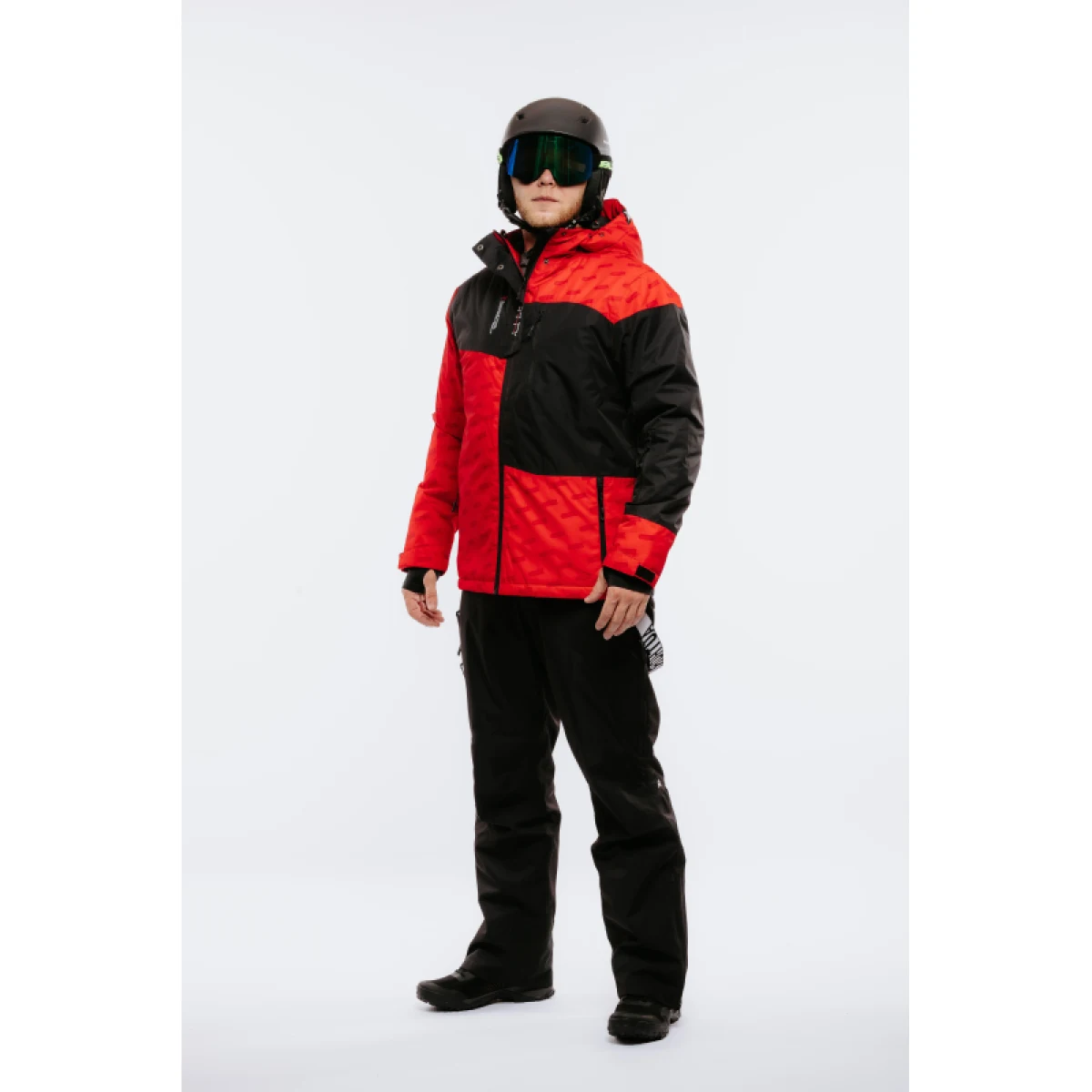 Pánska lyžiarska bunda AUTHORITY SJ-PYJAMAS red · záber 4