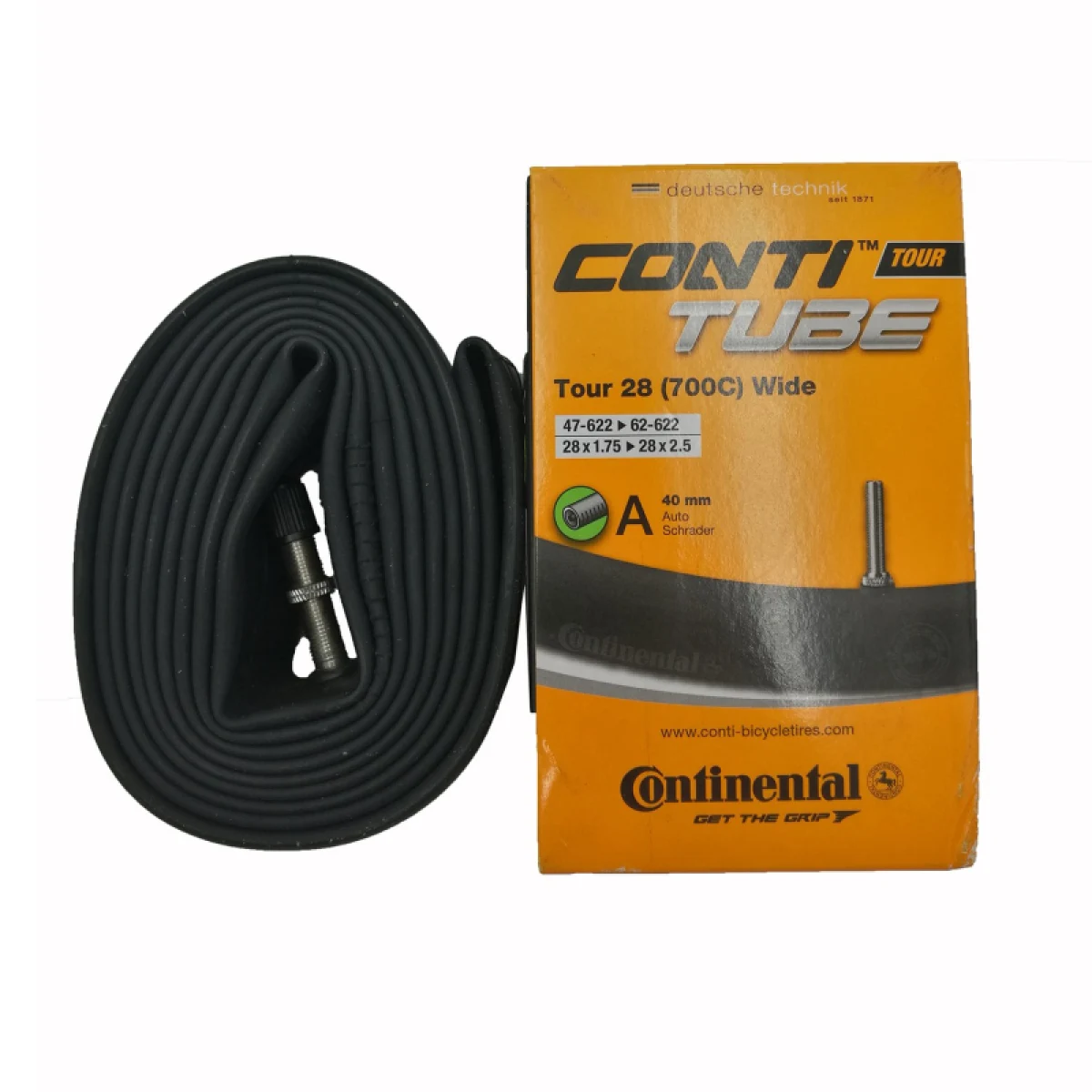 Duša na bicykel CONTINENTAL Tour 28 Wide - ventil AV40 · záber 3