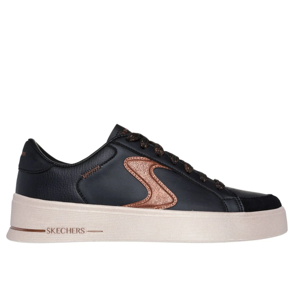 Dámska rekreačná obuv SKECHERS Hiland Quite Chic black brown · záber 2