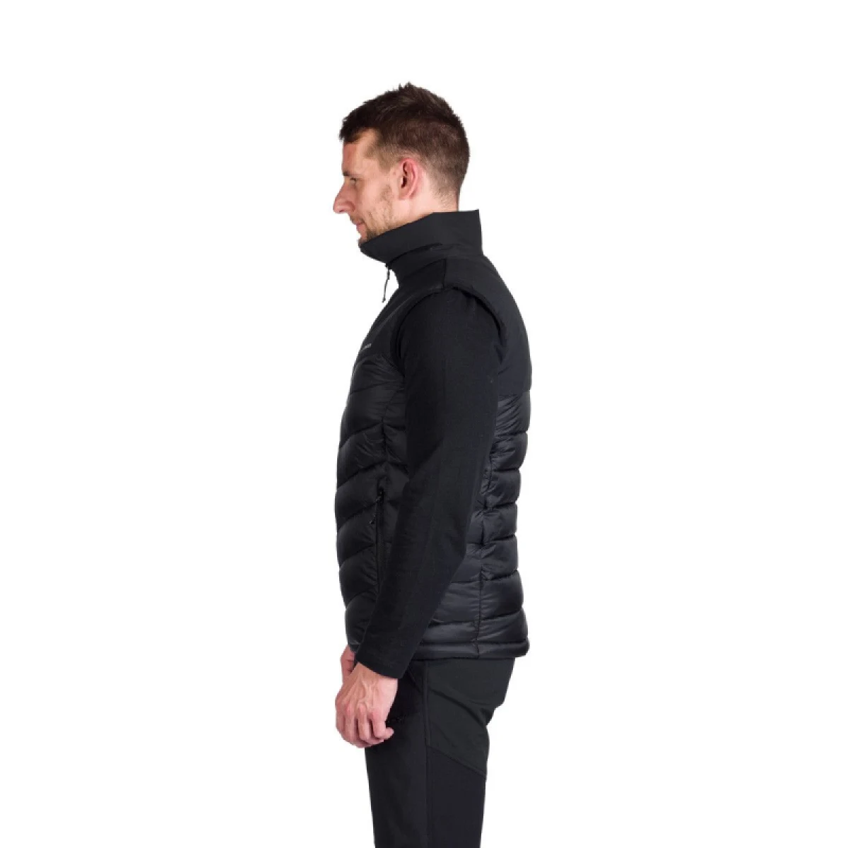 Pánska turistická vesta NORTHFINDER FILIPPO-270blackblack · záber 3