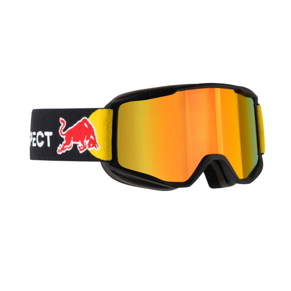 Lyžiarske okuliare RED BULL SPECT NEON 02RE2, black brown with red mirror · záber 2