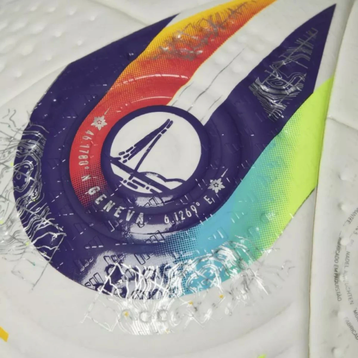 Futbalová lopta ADIDAS W EURO25 PRO WHITE PANTON PANTON · záber 3