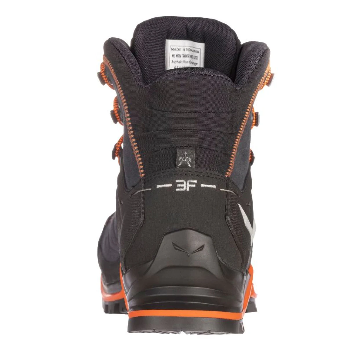 Pánska členková turistická obuv SALEWA MTN Trainer Mid GTX asphlat fluo orange · záber 5