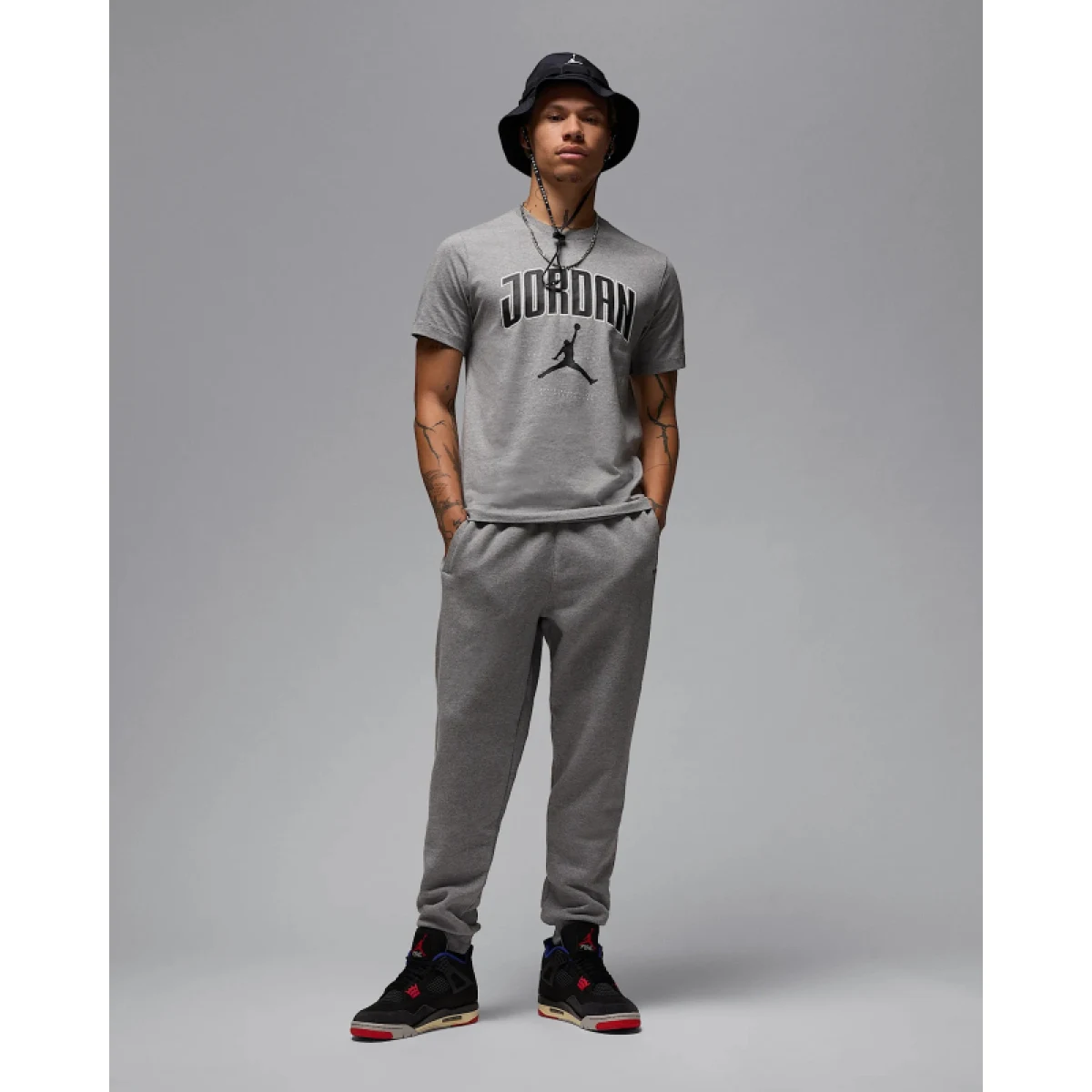 Pánske tričko s krátkym rukávom NIKE JORDAN M J CITY 88 SS CREW · záber 4