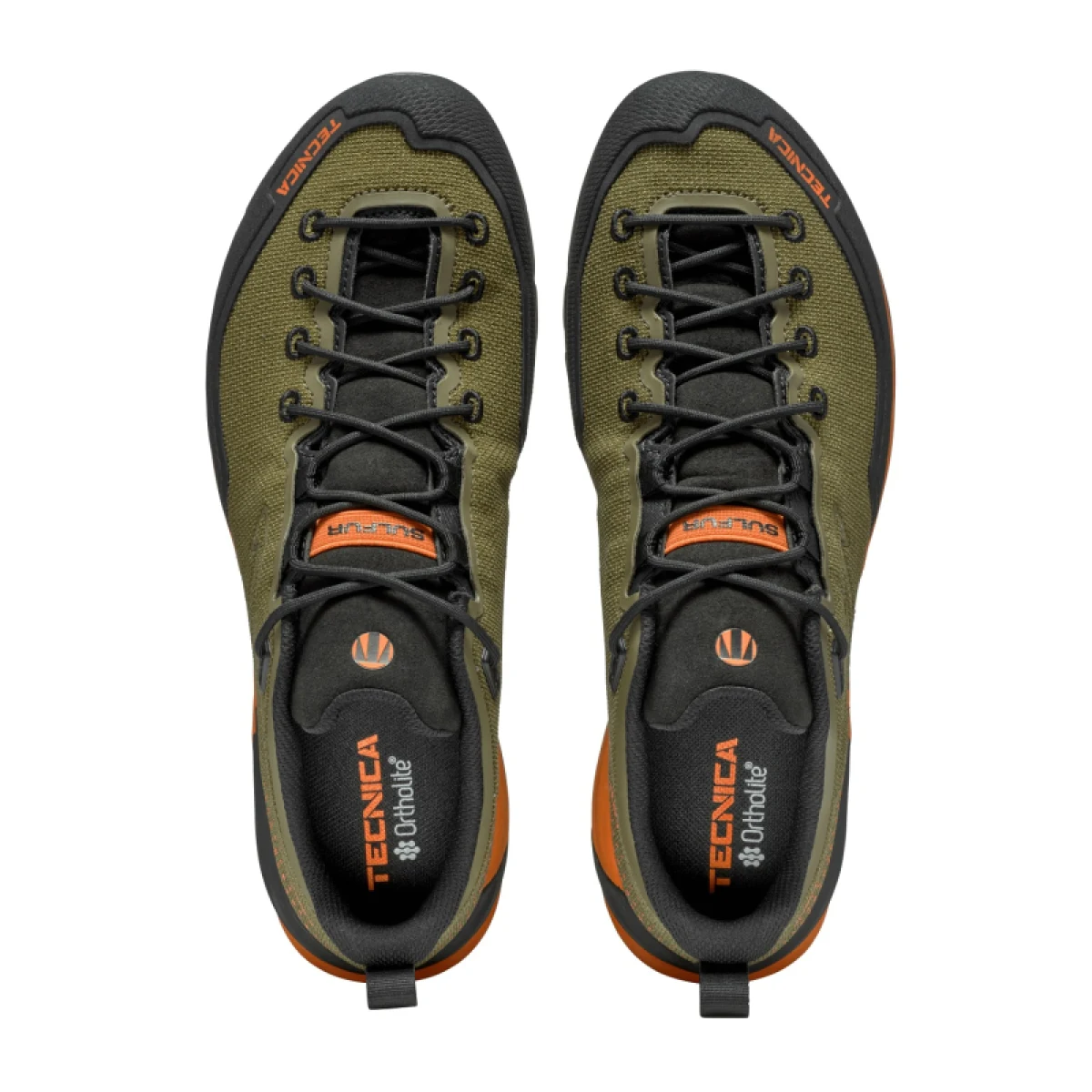 Pánska nízka turistická obuv TECNICA Sulfur S GTX Ms dark olive burnt orange · záber 5