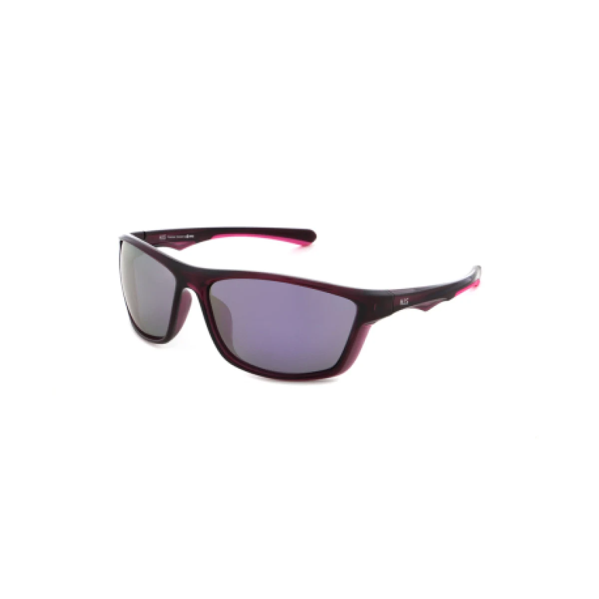 Polarizačné slnečné okuliare H.I.S. POLARIZED HPS37102-3, purple, brown with pink mirror POL, 64-15-130 · záber 1