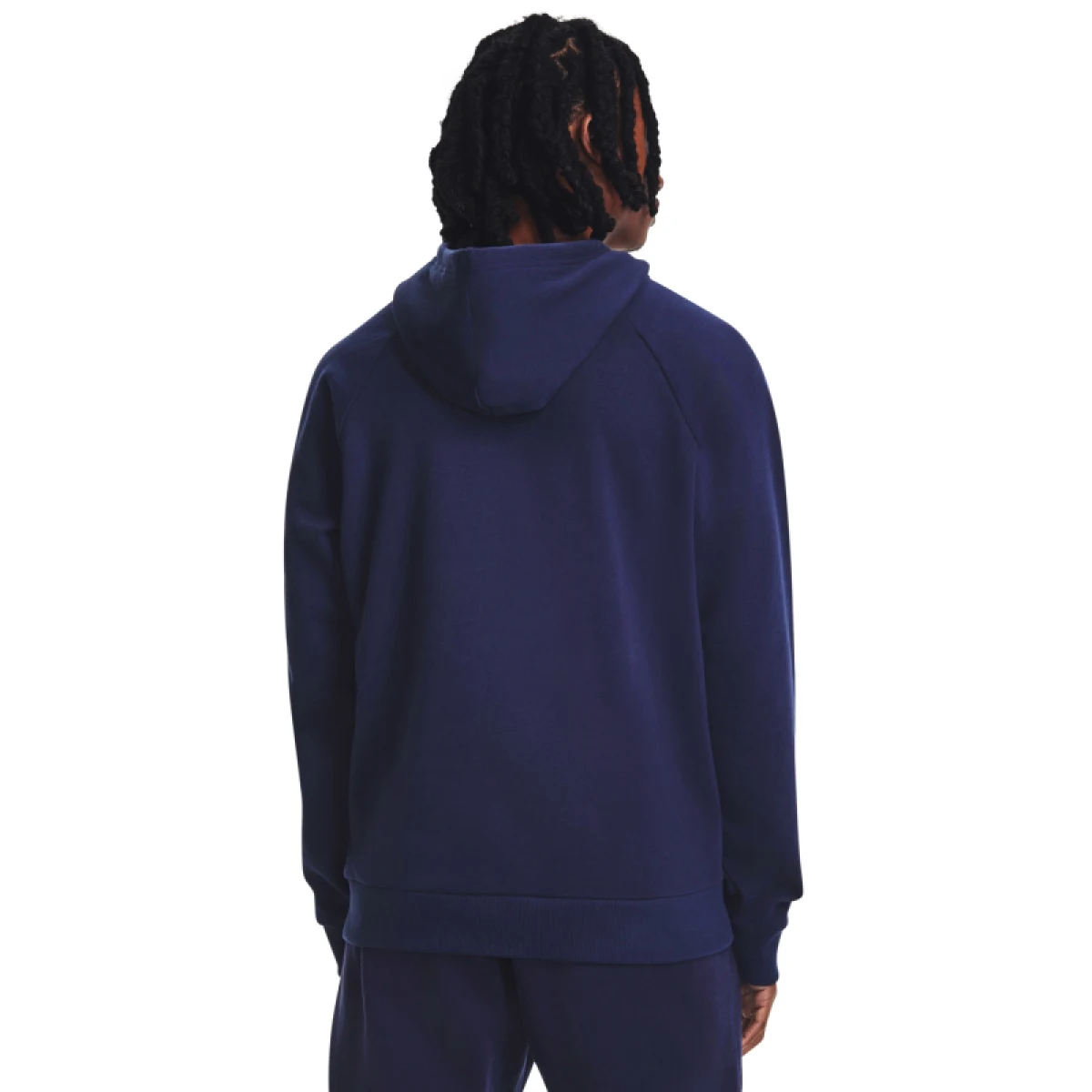 Pánska zateplená mikina s kapucňou UNDER ARMOUR UA Rival Fleece Hoodie-BLU I · záber 2