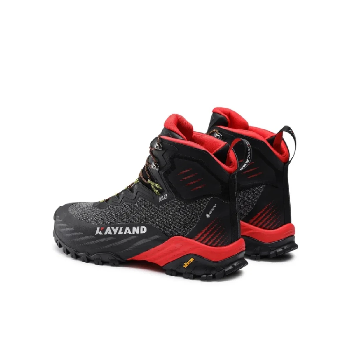 Pánska členková turistická obuv KAYLAND Duke Mid Gtx, Black Red · záber 5