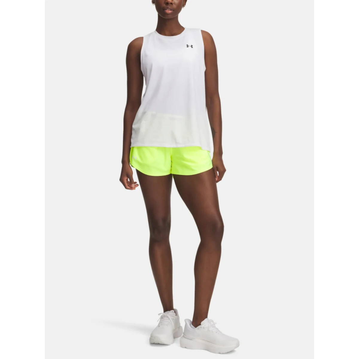 Dámske tréningové kraťasy UNDER ARMOUR Tech Play Up Shorts-YLW · záber 3