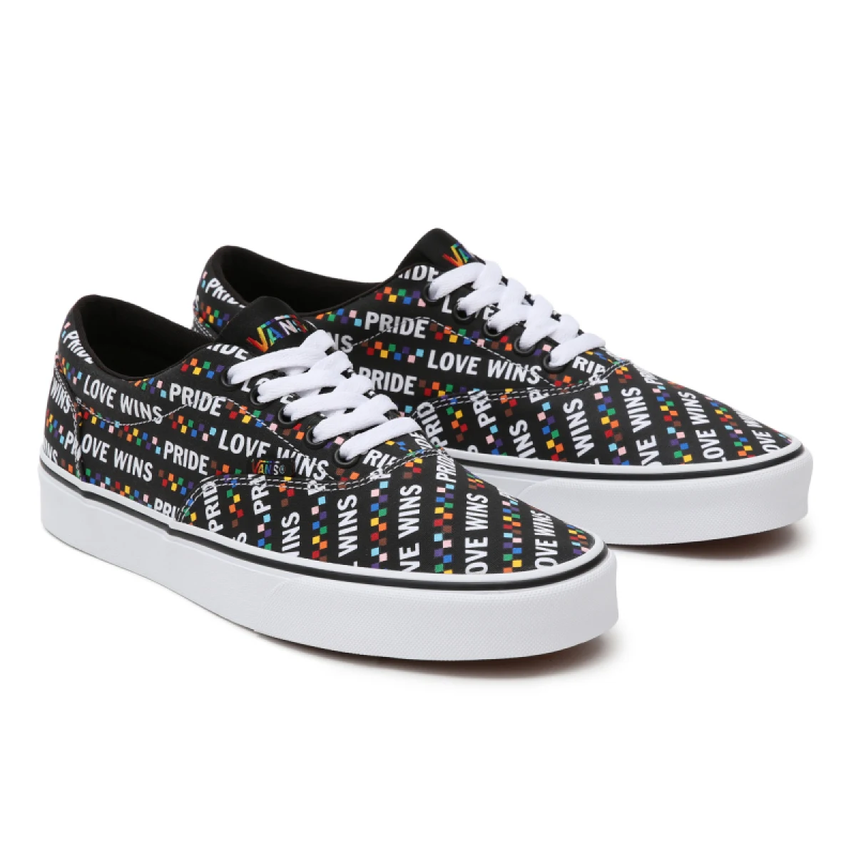 Pánska rekreačná obuv VANS MN Doheny (Pride) black white · záber 3